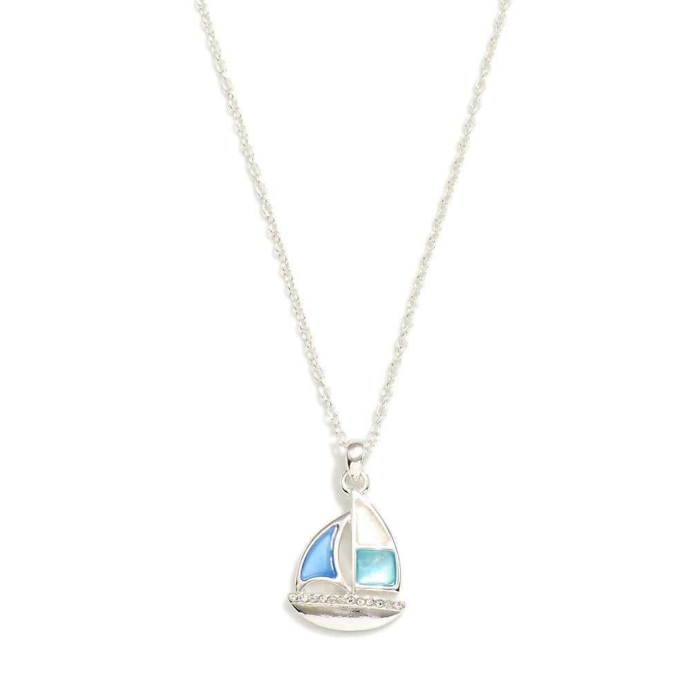 Little Sailboat Necklace