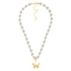 Mix Metal Star Necklace