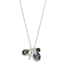 Cross and Gem Necklace