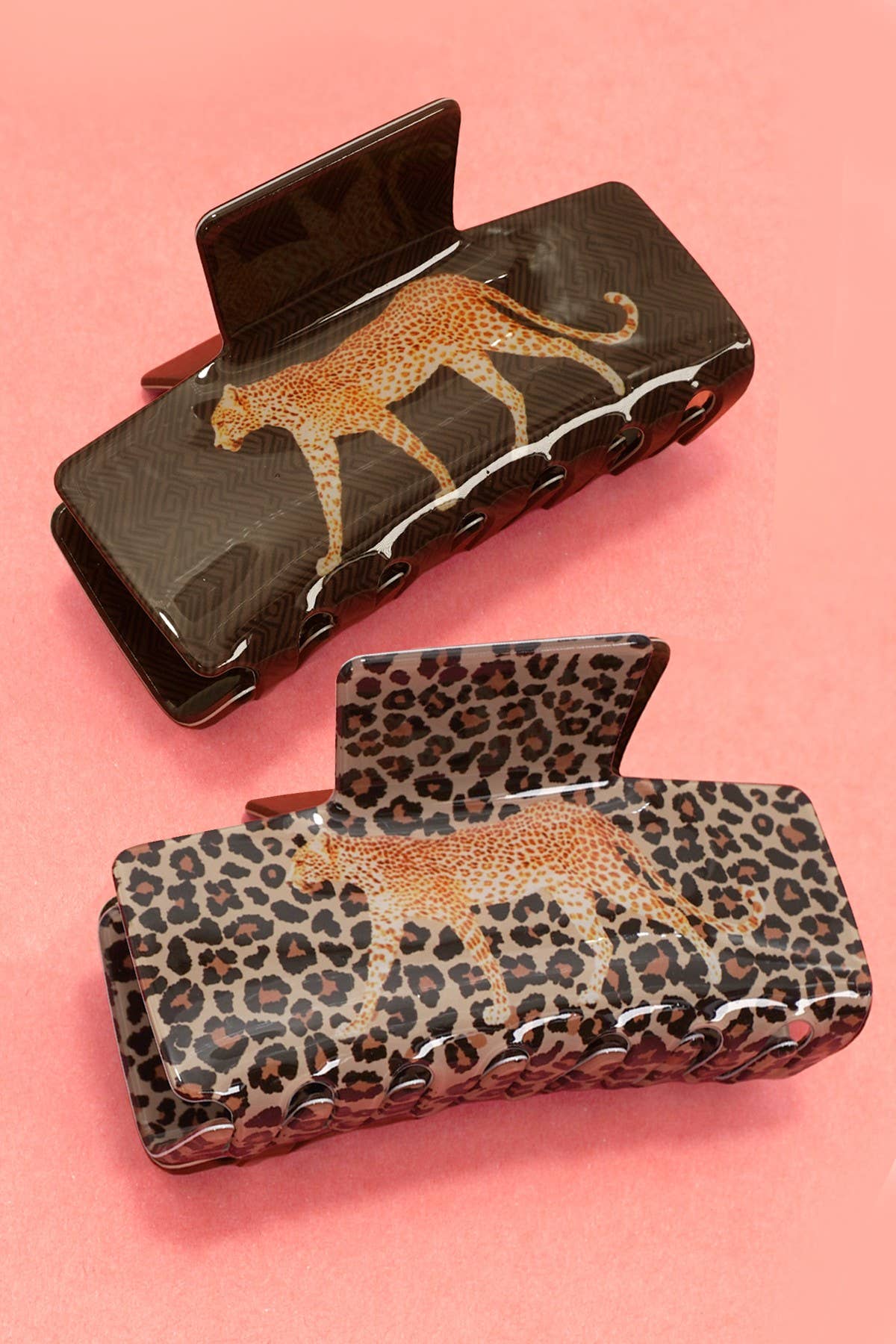 Wildlife Leopard Claw Clip