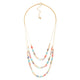 Layered Facet Bead Necklace
