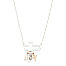 Hollow Cross Faith Necklace
