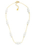 Pearl Cluster Station Necklace