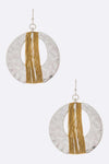 Hammered Wire Earrings