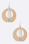 Hammered Wire Earrings