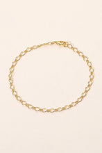 18k Gold Filled Small Oval Bracelet