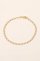 18k Gold Filled Small Oval Bracelet