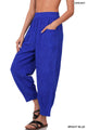 Corduroy Front Pocket Pants in Bright Blue (REG)