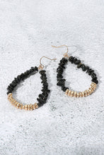 Natural Stone Teardrop Earrings