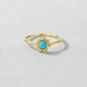 Turquoise Sun Adjustable Ring