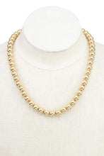 8mm Ball Bead Necklace