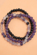 Semi Precious Natural Stone Bracelet Set