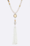 The Beaded Tassel Necklace