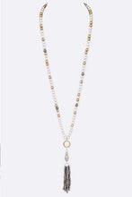 The Beaded Tassel Necklace