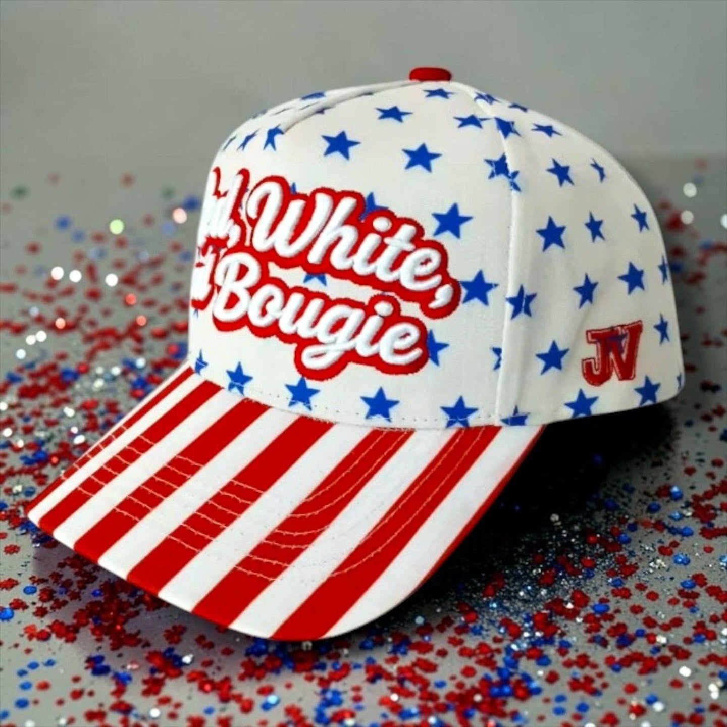 Red, White and Bougie Hat