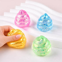 Glitter Swirl Squishy Stress Toy