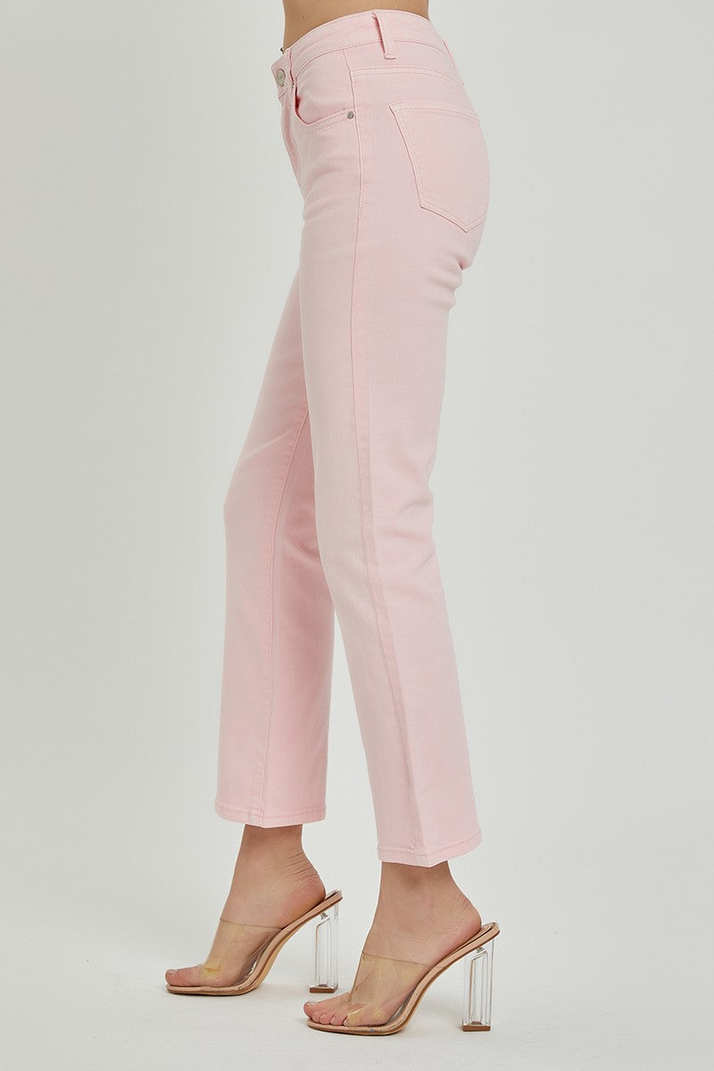 Risen Soft Pink Straight Pants RDP5503 (REG)