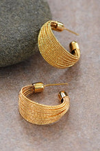 The 18K Gold Plated Hoop Earrings