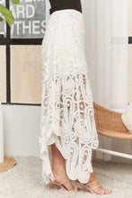Crochet Lace High Low Skirt (REG)