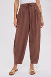 Effortless Harem Pants in Mocha (REG)