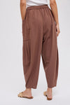 Effortless Harem Pants in Mocha (REG)