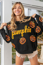 The Sequin Pumpkin Sweater