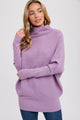 Slouchy Dolman Sweater in Lavender (REG)