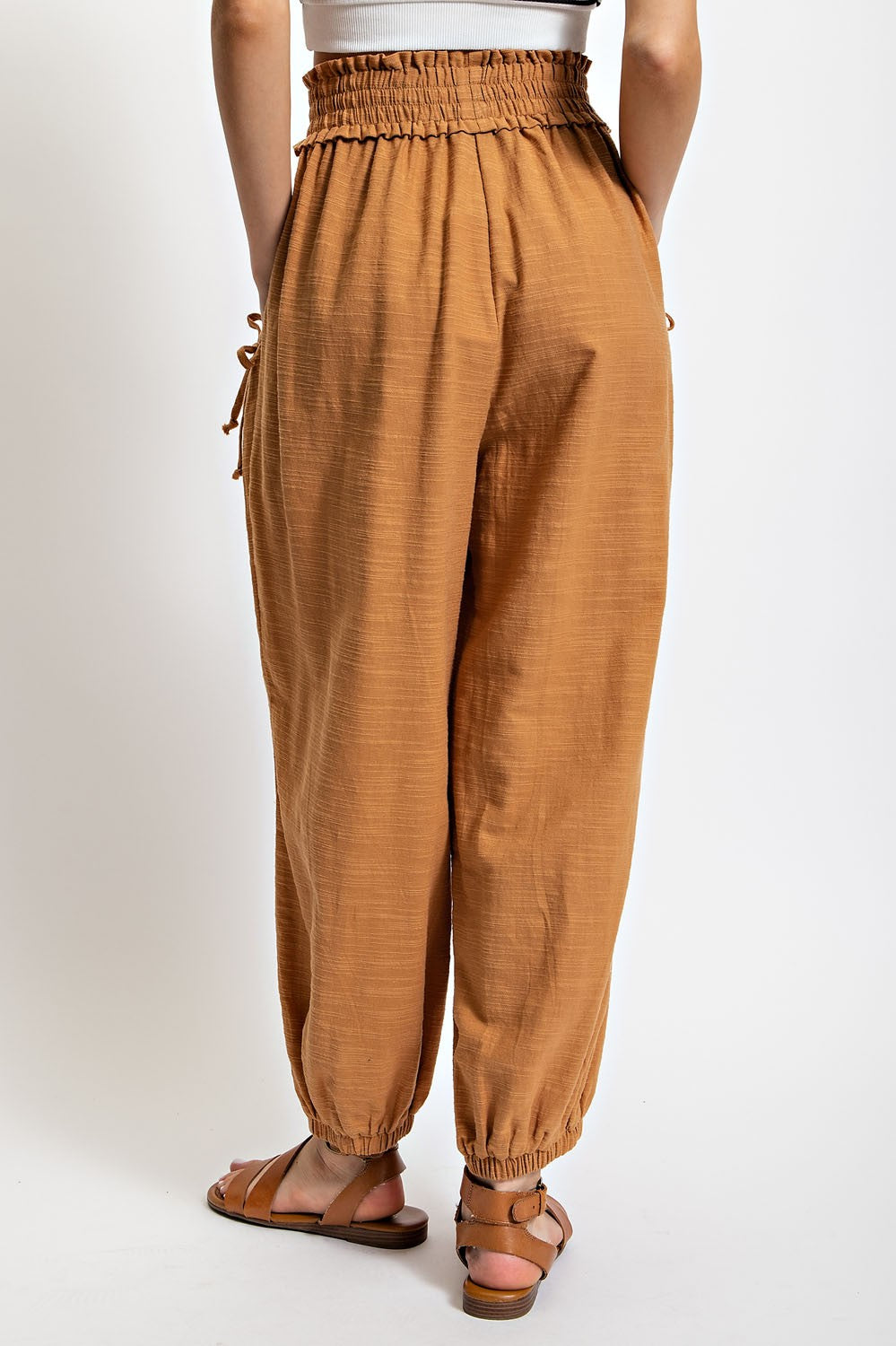 Voluminous Relaxed Pants in Ochre (REG)