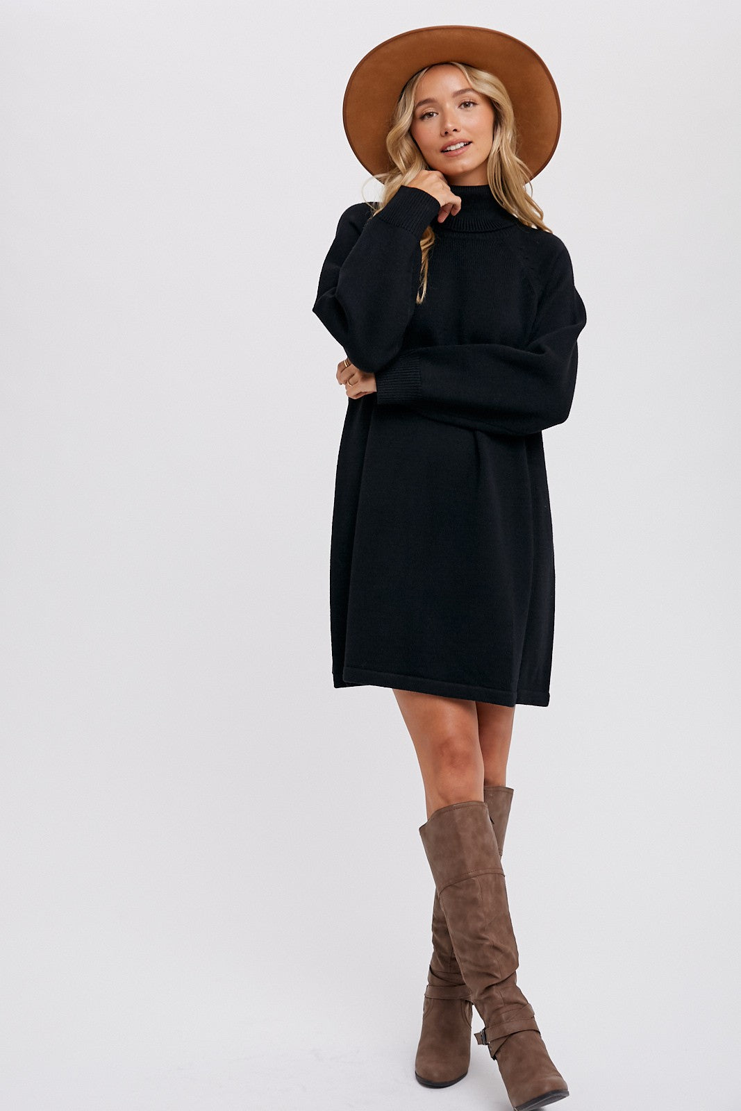 Alice Turtleneck Sweater Dress (REG)