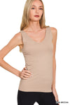 2 Way Tank Top in Ash Mocha (REG)