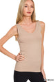 2 Way Tank Top in Ash Mocha (REG)