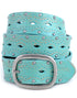 Vintage Studded Belt in Blue