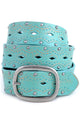 Vintage Studded Belt in Blue