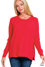 Forever Soft Sweater in H Red (REG)