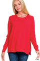 Forever Soft Sweater in H Red (REG)