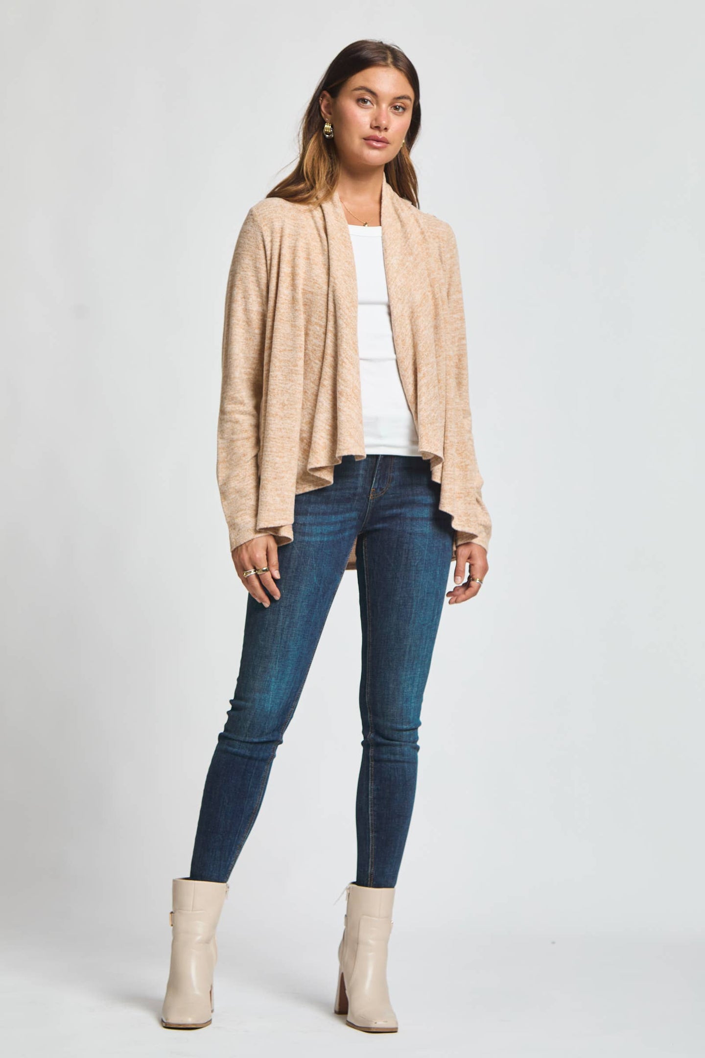 2-in-1 Multiwear Cardigan in Marigold (REG/PLUS)