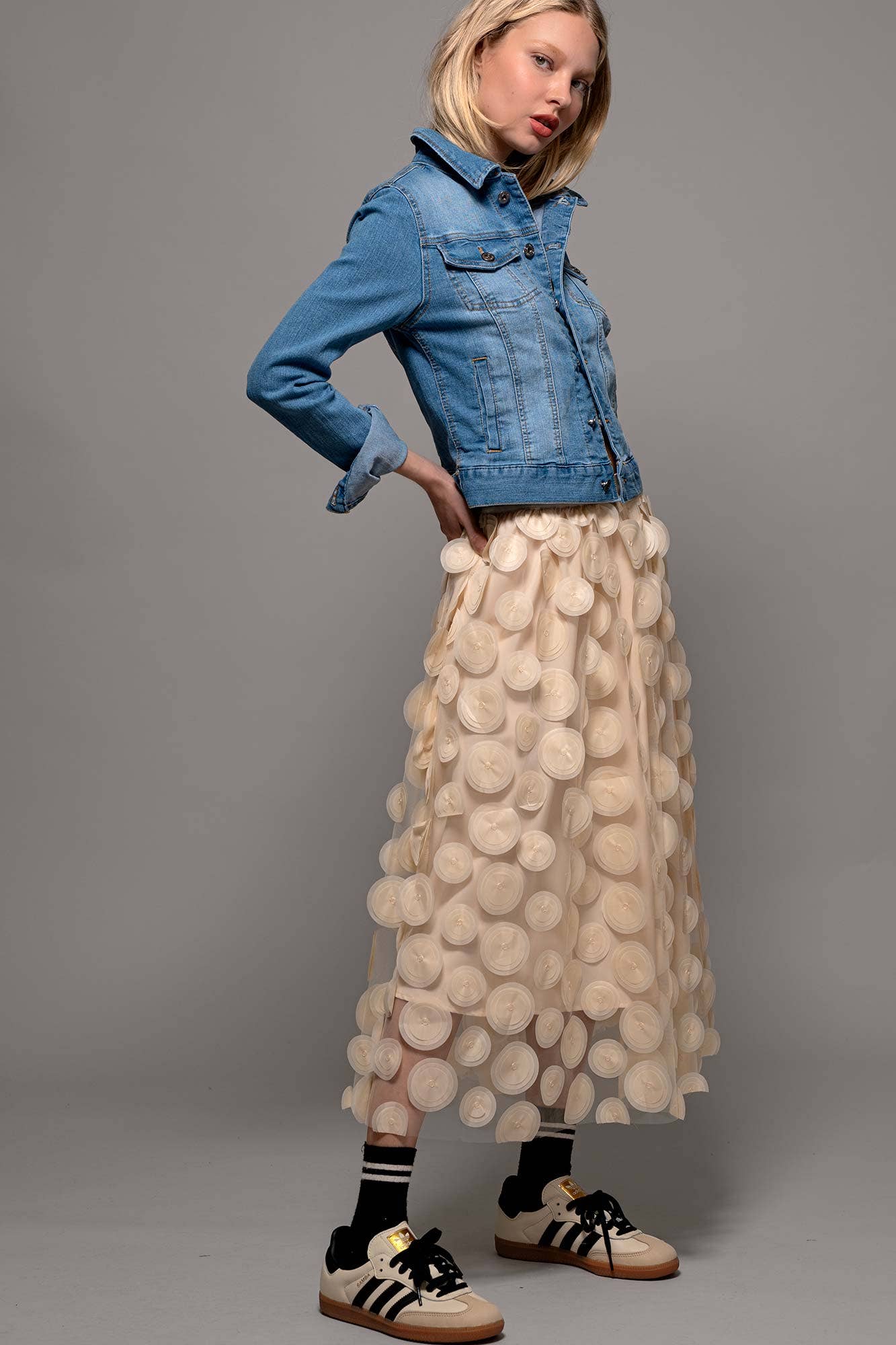 Classic Denim Trucker Jacket (REG)