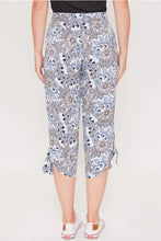YMI Keyhole Capri Pants in Paisley Flower (REG)