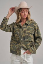Vintage Camo Utility Shacket (REG)