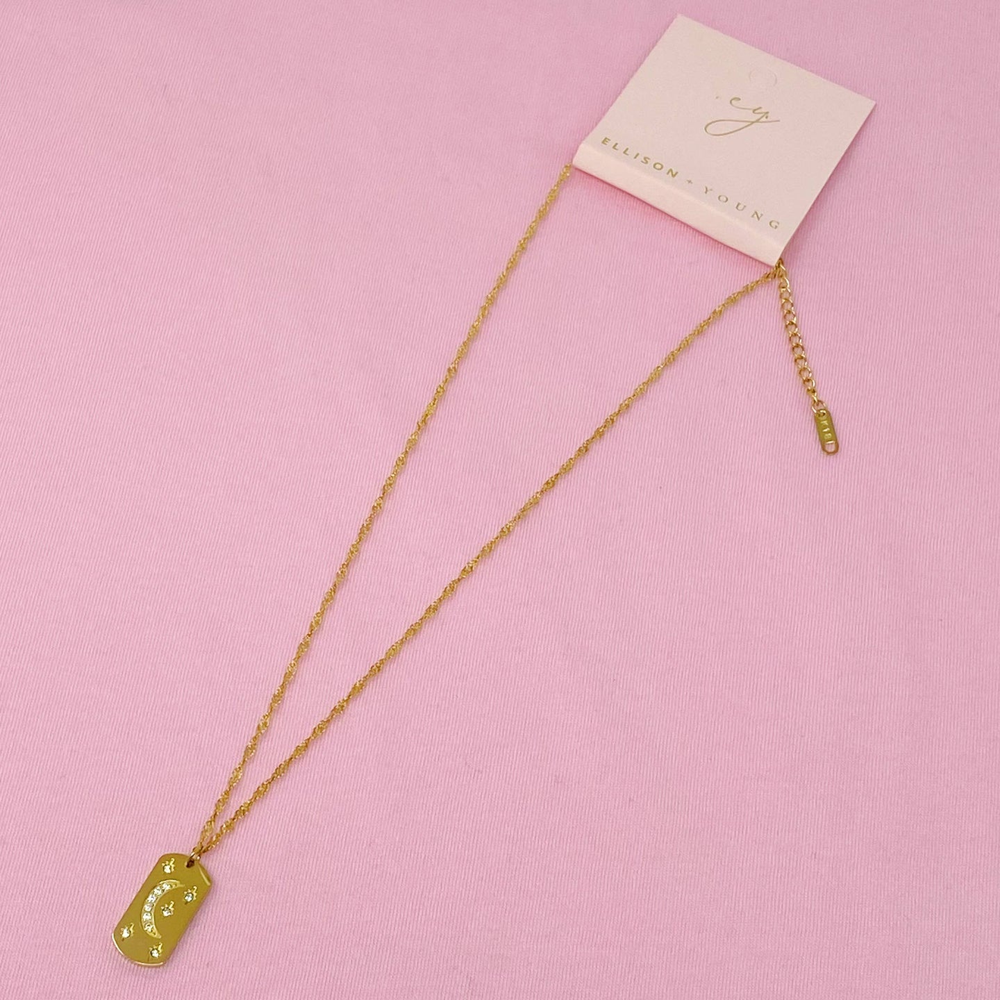18K Mystical Moon Necklace
