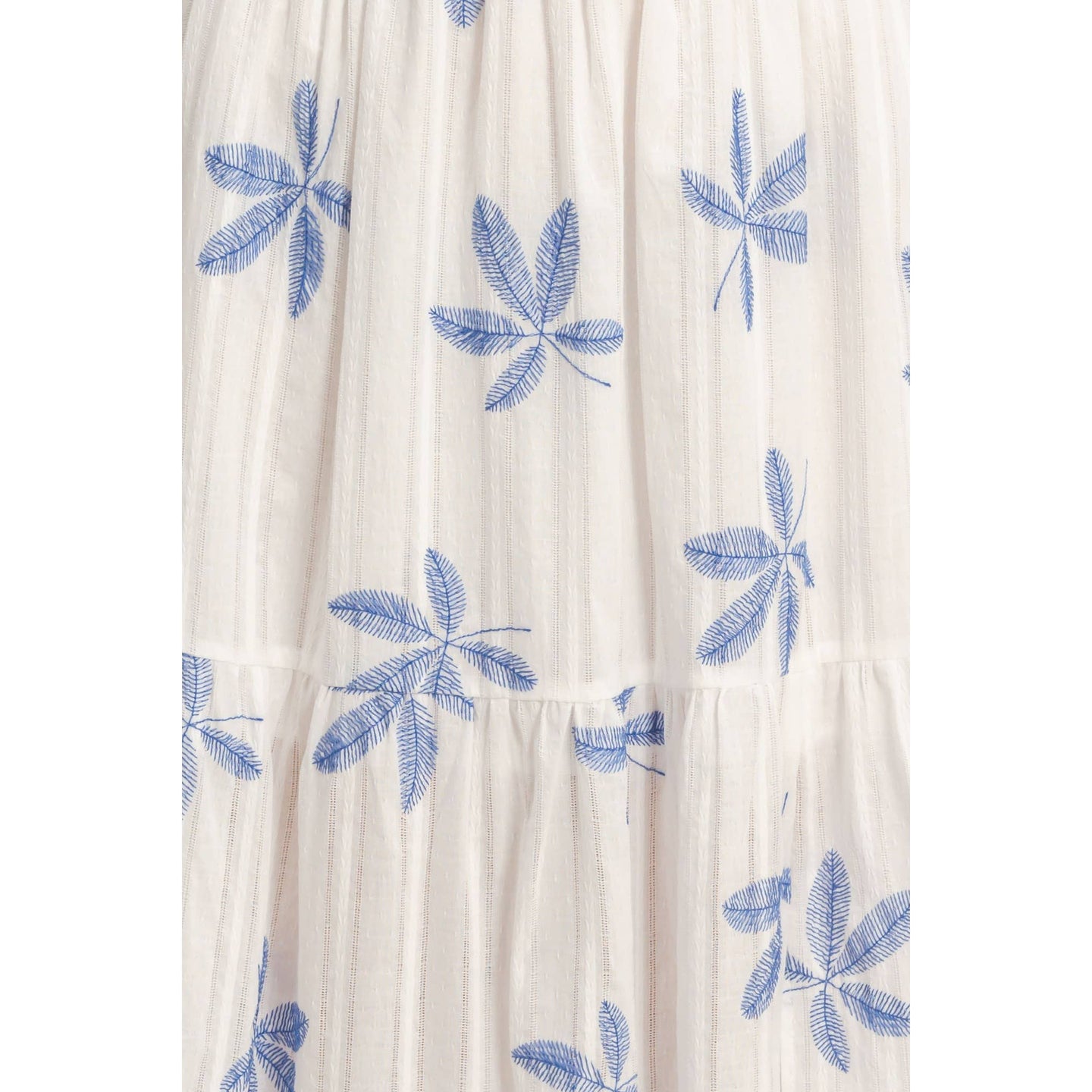 Side Slit Tiered Vacation Skirt (REG)
