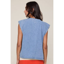 Denim Pocket Vest (REG)