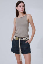 Boho Fringe Braided Belt