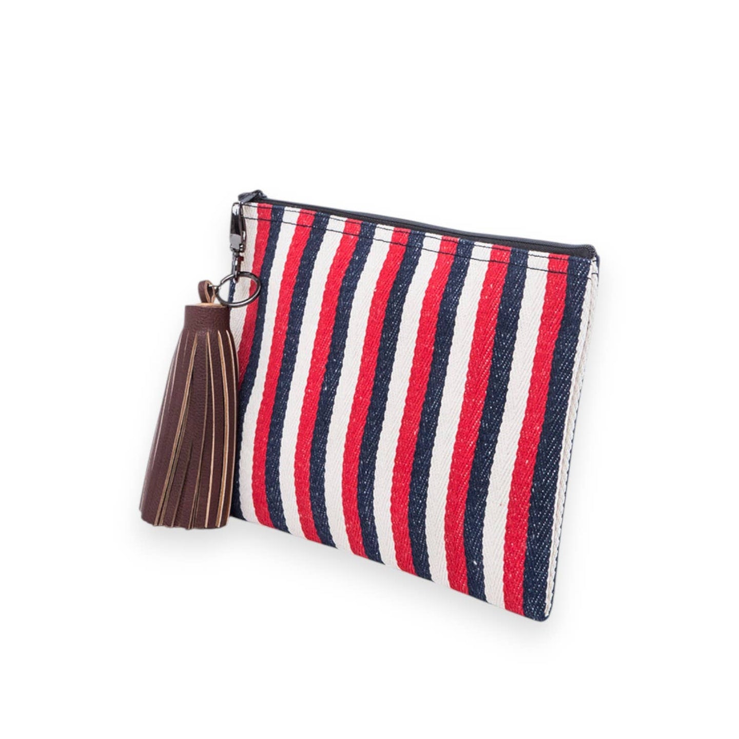 USA Stripes Canvas Pouch