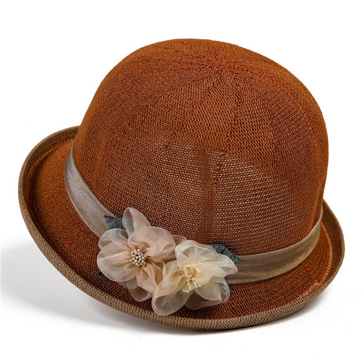 Elegant Flower Pot Hat
