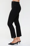 Hyperstretch Cropped Straight Pants in Dark Berry (REG)