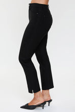 Hyperstretch Cropped Straight Pants in Dark Berry (REG)