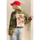 Floral Back Camo Jacket (REG)