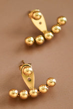 18K Ball Studded Earring Jacket