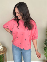 Pink Bahama Palm Top (REG)